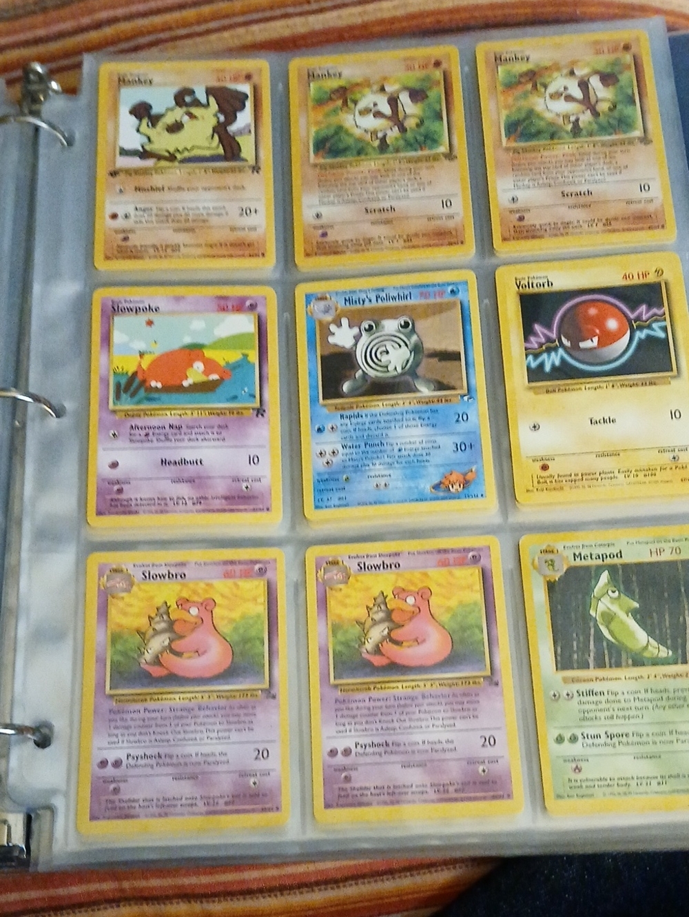 PokémonTrading Cards! 29 Pages Of Vtg Collectible Cards In Binder - Picture 5 of 9